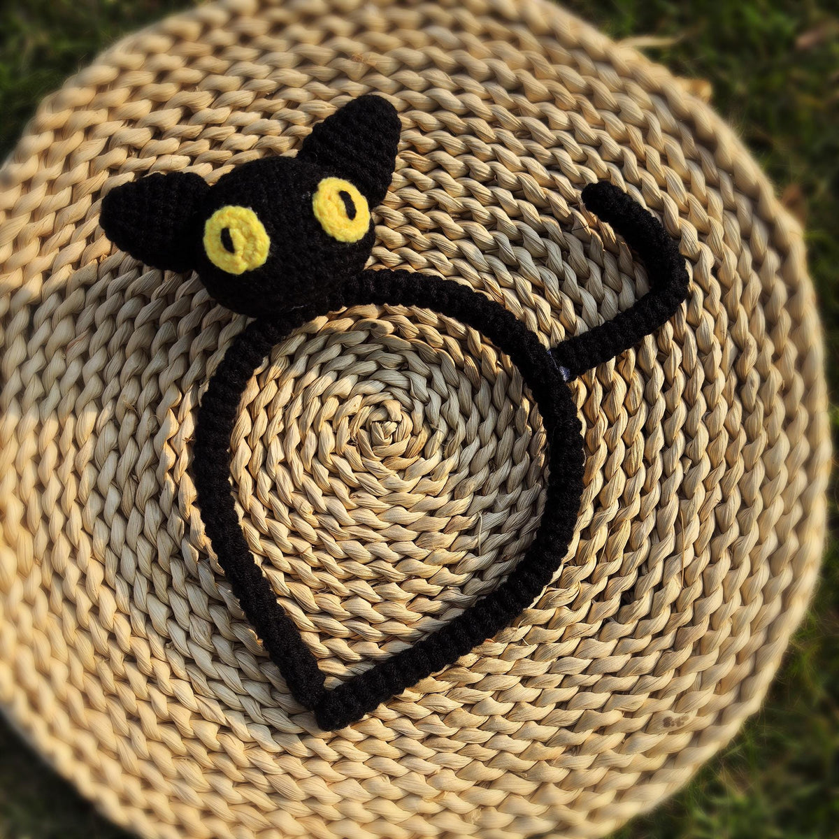 Crochet Kawaii Headband, Handmade Animal Hairband