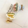 Crochet Flower Ring Box, Handmade Floral Ring Holder, Engagement, Proposal, Valentine Gift