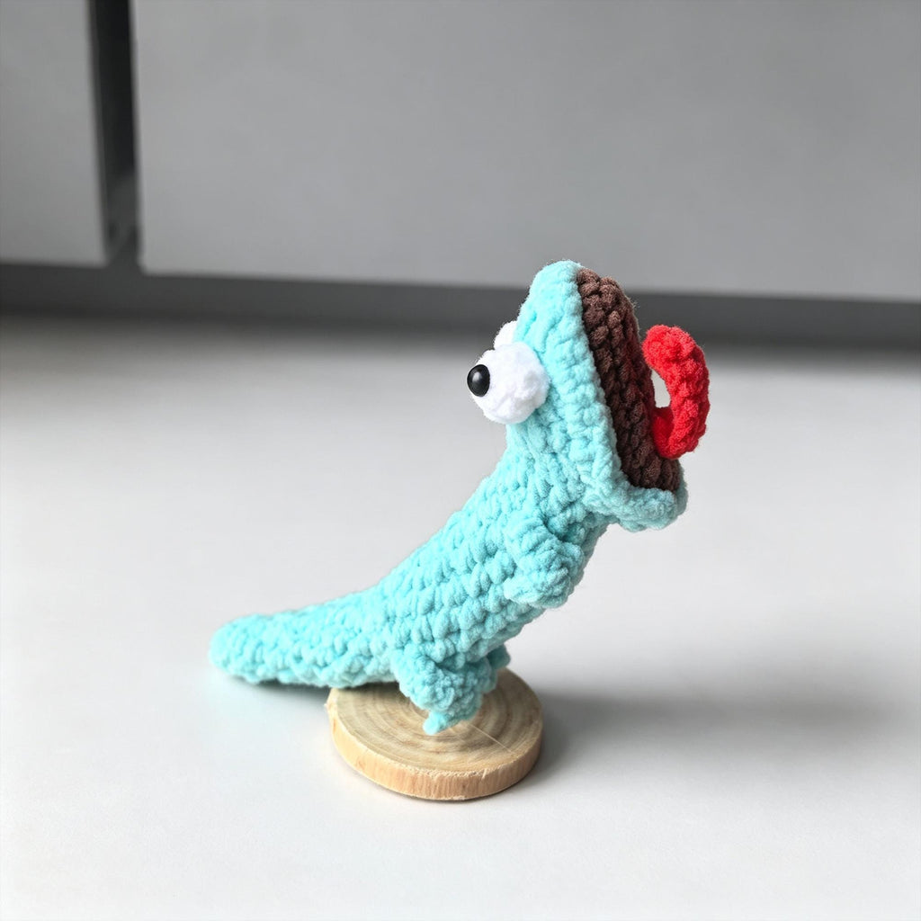 Crochet Mini Lizard Keychain | Handmade Amigurumi Animal Toy | Crocodile Doll | Funny Gift | Bag Charm